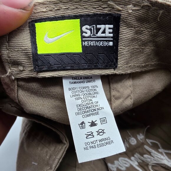 Nike Monat Shampoo Dealer Adults Tan Hat Cap Casual Outdoors Workwear Athletic main image 9